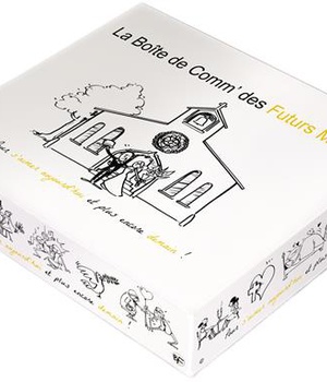 LA BOITE DE COMM DES FUTURS MARIES - BOITE CARTON TACHEE