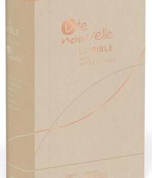 BIBLE SEGOND 21 ETUDE SOUPLE TRANCHE DOREE