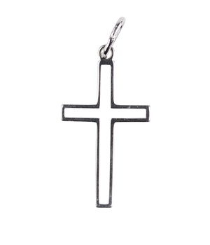 CROIX DE COU AJOUREE ARGENT 925°/°° H 2.5 CM