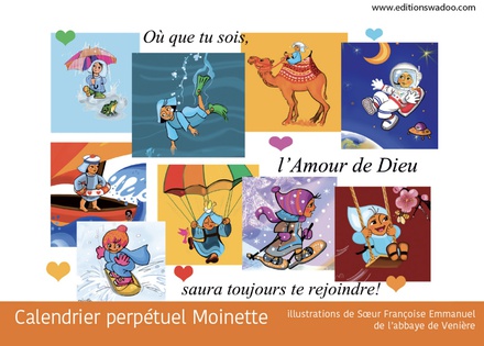 CALENDRIER PERPETUEL MOINETTE 150 X 210 NDSP