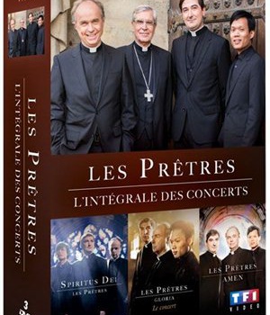 LES PRETRES - L'INTEGRALE DES CONCERTS - COFFRET 3 DVD