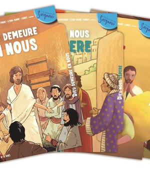 SEIGNEUR TU NOUS APPELLE 8-11 ANS - RECHARGE MARRON ( CD CARNET DE VIE) - MODULES 9 A 12 - NE