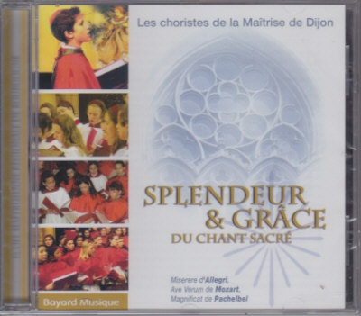 SPLENDEUR ET GRACE CD