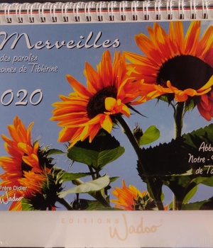 CALENDRIER 2020 DOUZE MERVEILLES AVEC DES PAROLES DES MOINES DE TIBHIRINE - ( NDSP - DPTS )