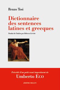 DICTIONNAIRE DES SENTENCES LATINES ET GRECQUES