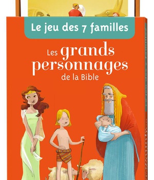 LE JEU DE 7 FAMILLES DES GRANDS PERSONNAGES DE LA BIBLE