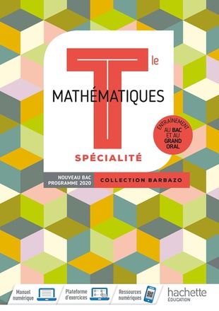 BARBAZO MATHEMATIQUES SPECIALITE TERMINALES - LIVRE ELEVE - ED. 2020