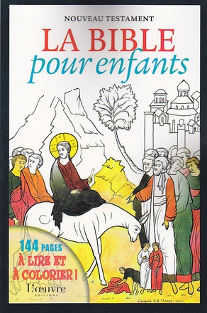 BIBLE POUR ENFANTS, NOUVEAU TESTAMENT A COLORIER