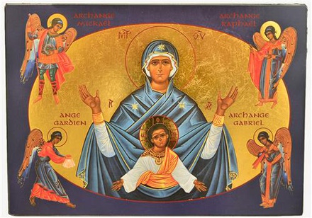 ICONE 20 X14 MARIE MERE DE L'EMMANUEL