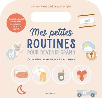MES PETITES ROUTINES POUR DEVENIR GRAND - STICKERS ELECTROSTATIQUES ET TABLEAU DORGANISATION + PLEIN