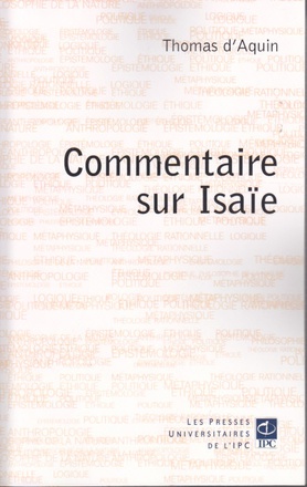 COMMENTAIRE SUR ISAIE