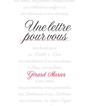 LETTRE POUR VOUS (UNE)