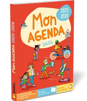 MON AGENDA SOLEIL 2025-2026 - A LA DECOUVERTE DES ECOLES DU MONDE ENTIER
