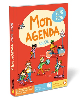 MON AGENDA SOLEIL 2025-2026 - A LA DECOUVERTE DES ECOLES DU MONDE ENTIER