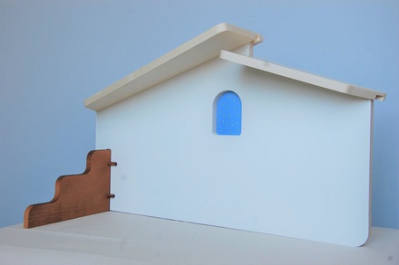 ETABLE CRECHE NUIT DE LUMIERE OU POUR PERSONNAGES 20 CM