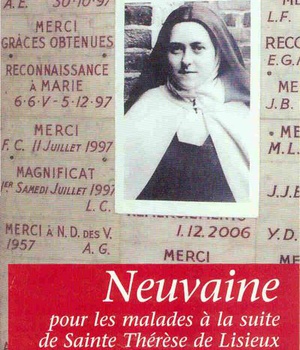 NEUVAINE POUR LES MALADES AVEC THERESE DE LISIEUX