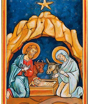 ICONE NATIVITE 10X15 CM