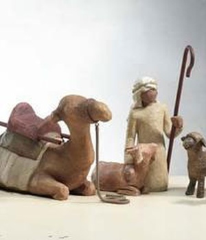 STATUE CHAMELIER 4 PIECES (CRECHE) NDSP