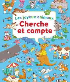 CHERCHE ET COMPTE - LES JOYEUX ANIMAUX