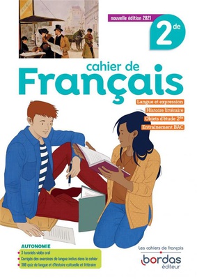 FRANCAIS 2DE 2021 CAHIER D'EXERCICES