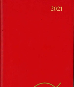 AGENDA DU CHRETIEN 2021 (ROUGE)