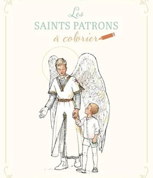 COLORIAGES PETIT PAGE - LES SAINTS PATRONS A COLORIER