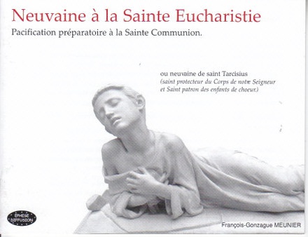 NEUVAINE A LA SAINTE EUCHARISTIE