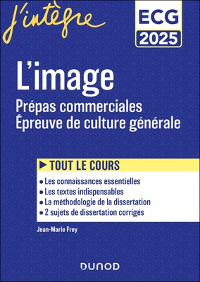 L'IMAGE - PREPAS COMMERCIALES ECG - EPREUVE DE CULTURE GENERALE 2025