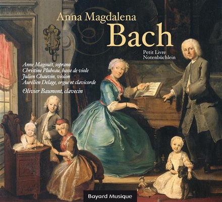 BACH LE PETIT LIVRE D ANNA MAGDALENA CD