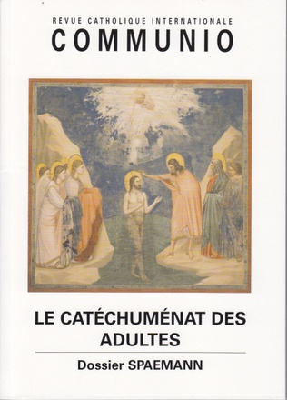 LE CATECHUMENAT DES ADULTES