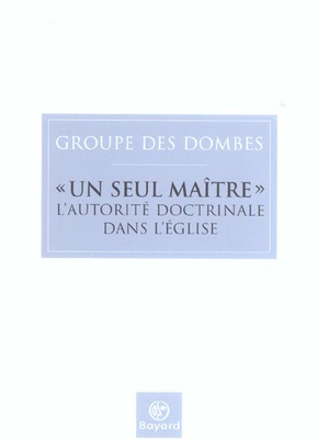 UN SEUL MAITRE