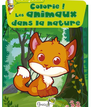 COLORIE LES ANIMAUX DANS LA NATURE