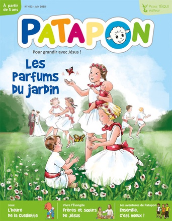 PATAPON JUIN 2018 N 452 - LES PARFUMS DU JARDIN