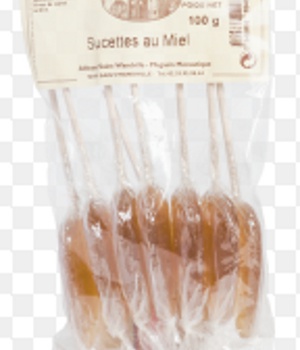 SACHET DE 5 SUCETTES MIEL