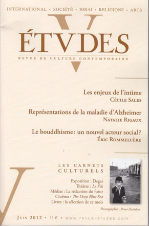 ETUDES JUIN 2012