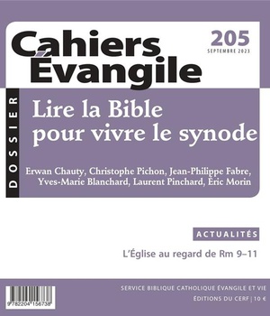 CAHIERS EVANGILE - 205 LIRE LA BIBLE POUR UNE EGLISE SYNODALE