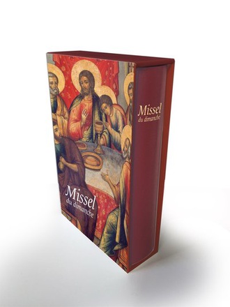 MISSEL JOUNEL - DIMANCHE - COUVERTURE SKYVERTEX ROUGE TRANCHE DOREE