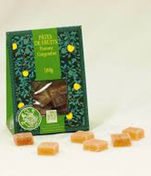 PATES DE FRUITS POMME GINGEMBRE 180G