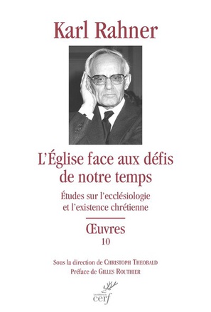 L'EGLISE FACE AUX DEFIS DE NOTRE TEMPS