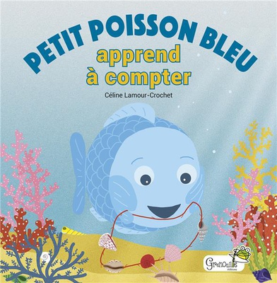 PETIT POISSON BLEU APPREND A COMPTER