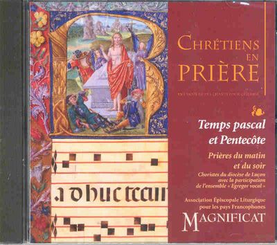 CD CHRETIENS EN PRIERE-TEMPS PASCAL ET PENTECOTE - AUDIO