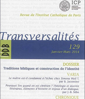 TRANSVERSALITES N 129