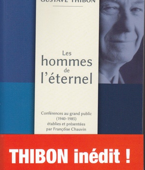 LES HOMMES DE L'ETERNEL - CONFERENCES AU GRAND PUBLIC (1940-1985)