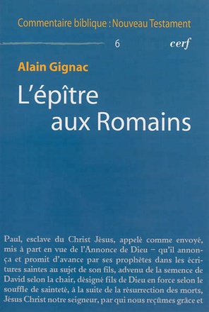L'EPITRE AUX ROMAINS