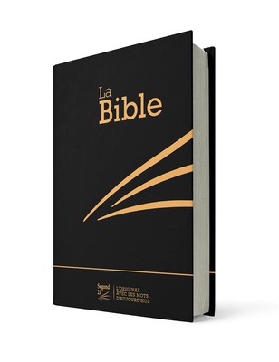 BIBLE SEGOND 21 COMPACTE - COUVERTURE RIGIDE SKIVERTEX NOIR