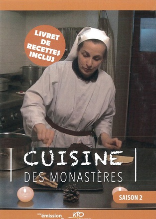 T02 - LA CUISINE DES MONASTERES - SAISON 2 - DVD - LIVRET DE RECETTES INCLUS