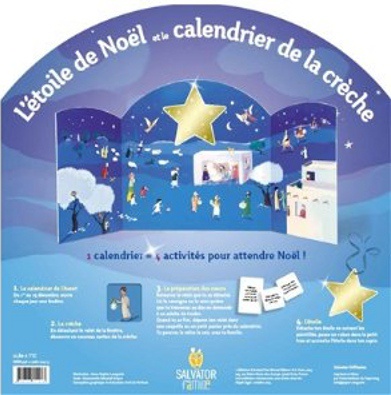 L'ETOILE DE NOEL ET LE CALENDRIER DE LA CRECHE