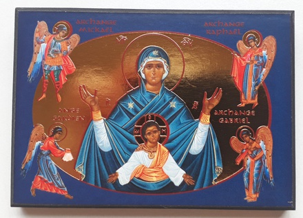 ICONE MARIE MERE DE L'EMMANUEL 6.5 X 9 CM