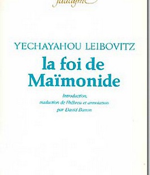 LA FOI DE MAIMONIDE