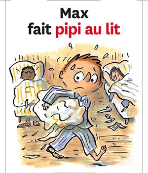 N 59 MAX FAIT PIPI AU LIT